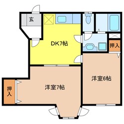 プレジオミツハシⅣの物件間取画像